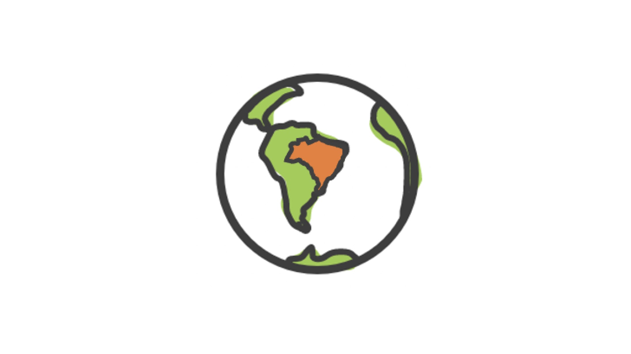 Treeapp’s world icon showing Brazil