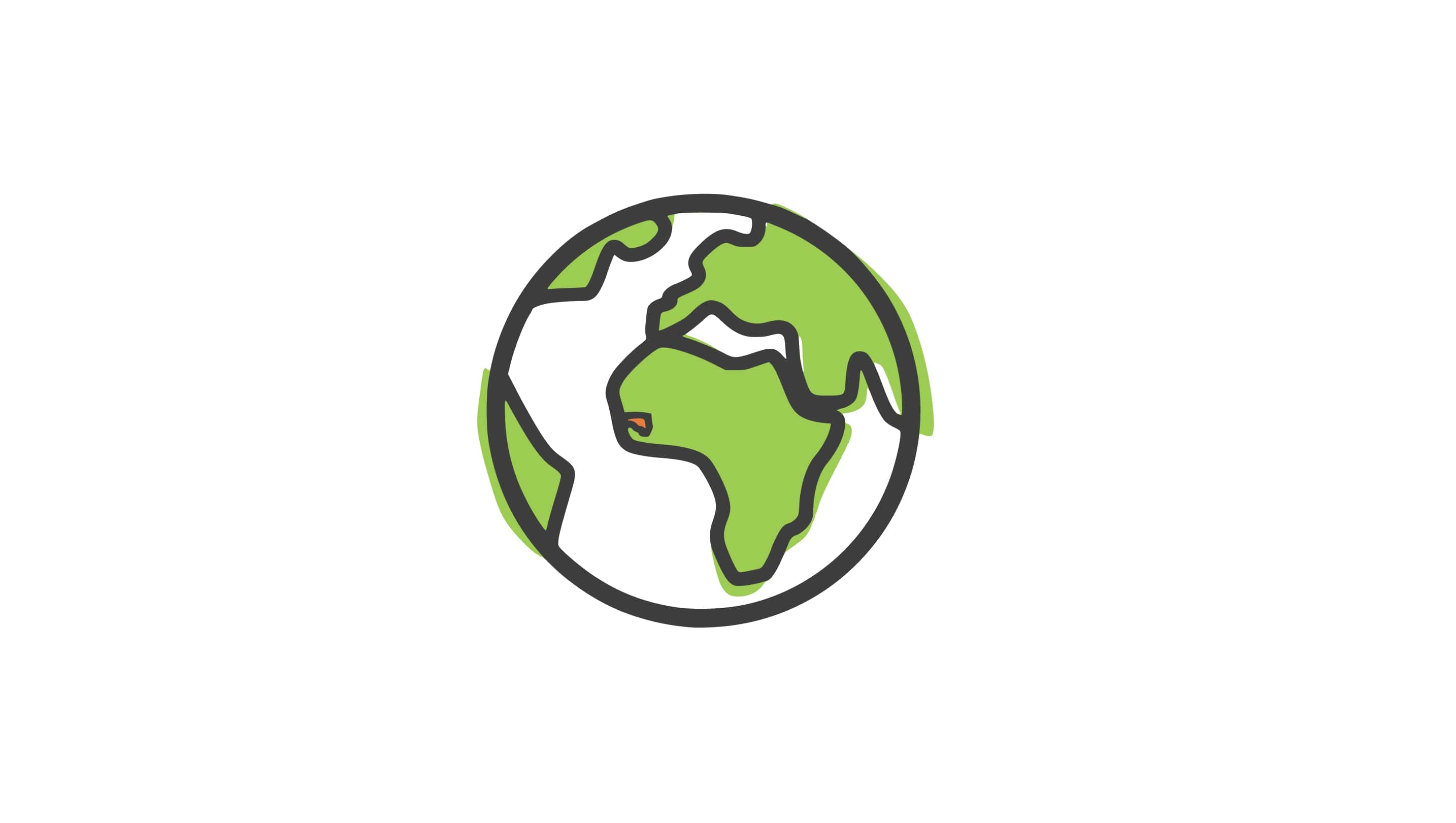 Treeapp’s world icon showing Guinea